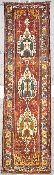 Appraisal: A Bakthiari runner Southwest Persia circa size approximately ft in