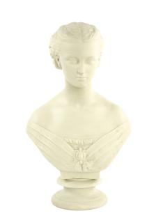 Appraisal: A COPELAND PARIAN BUST OF THE PRINCESS ALEXANDRA A COPELAND