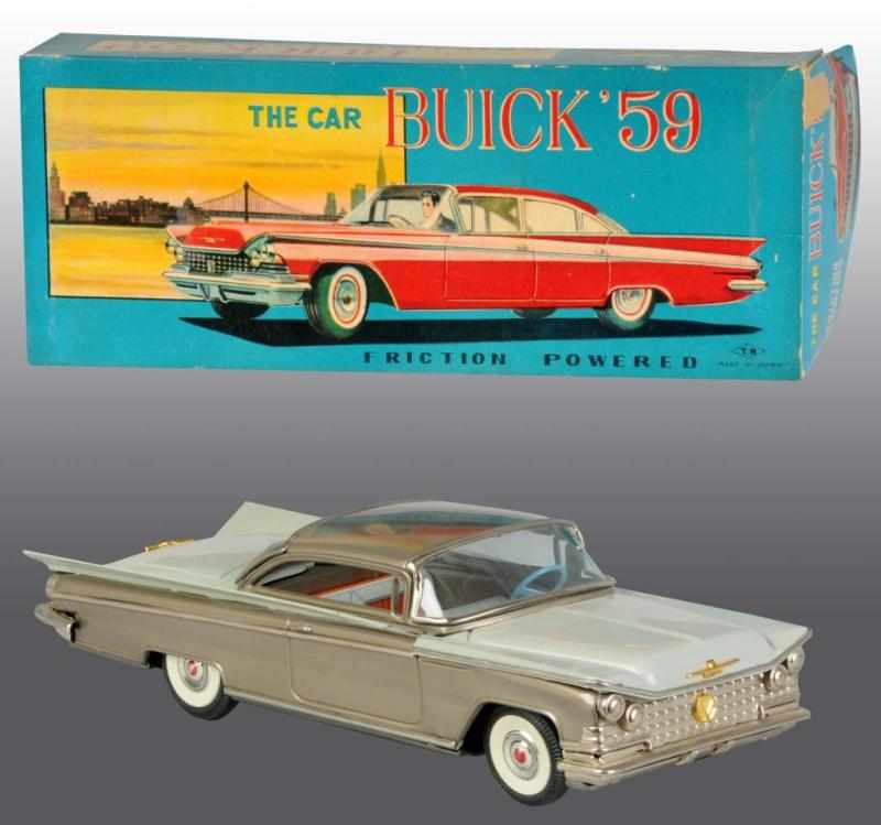 Appraisal: Tin Buick Car Friction Toy Description Japanese Made by Toy