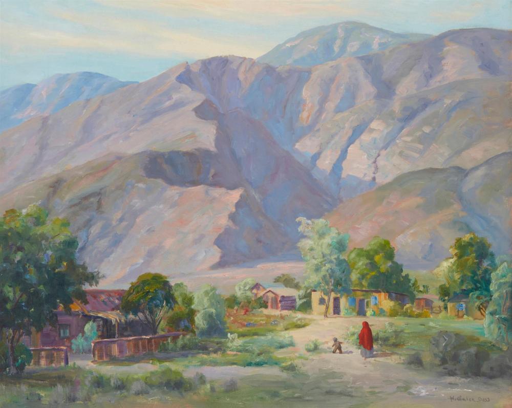 Appraisal: William Galen Doss - Laguna Beach CA Tahquitz Oil on