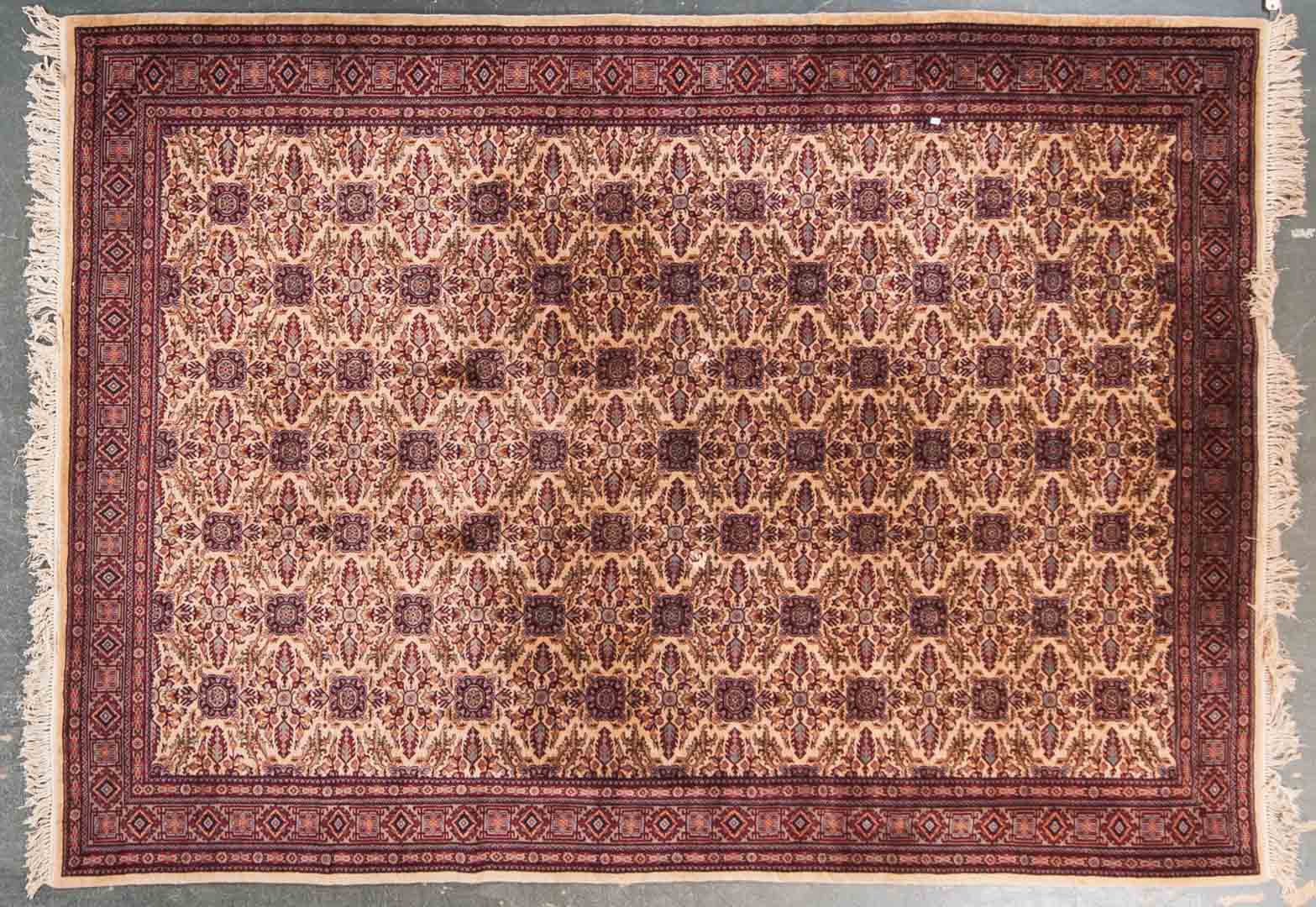 Appraisal: Fine Indo-Persian carpet approx x India circa