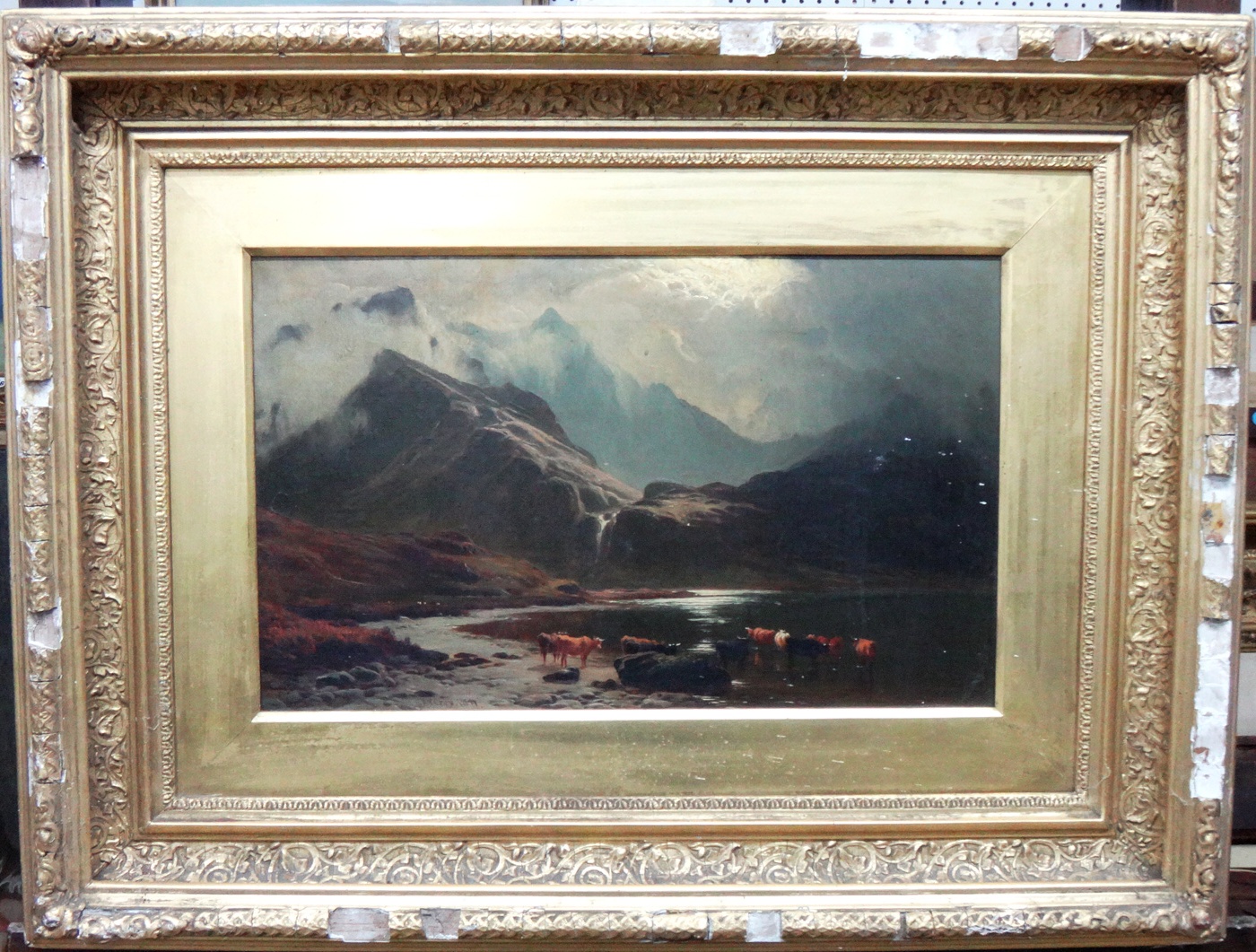 Appraisal: Sidney Richard Percy - Loch Coruisk Isle of Skye oil