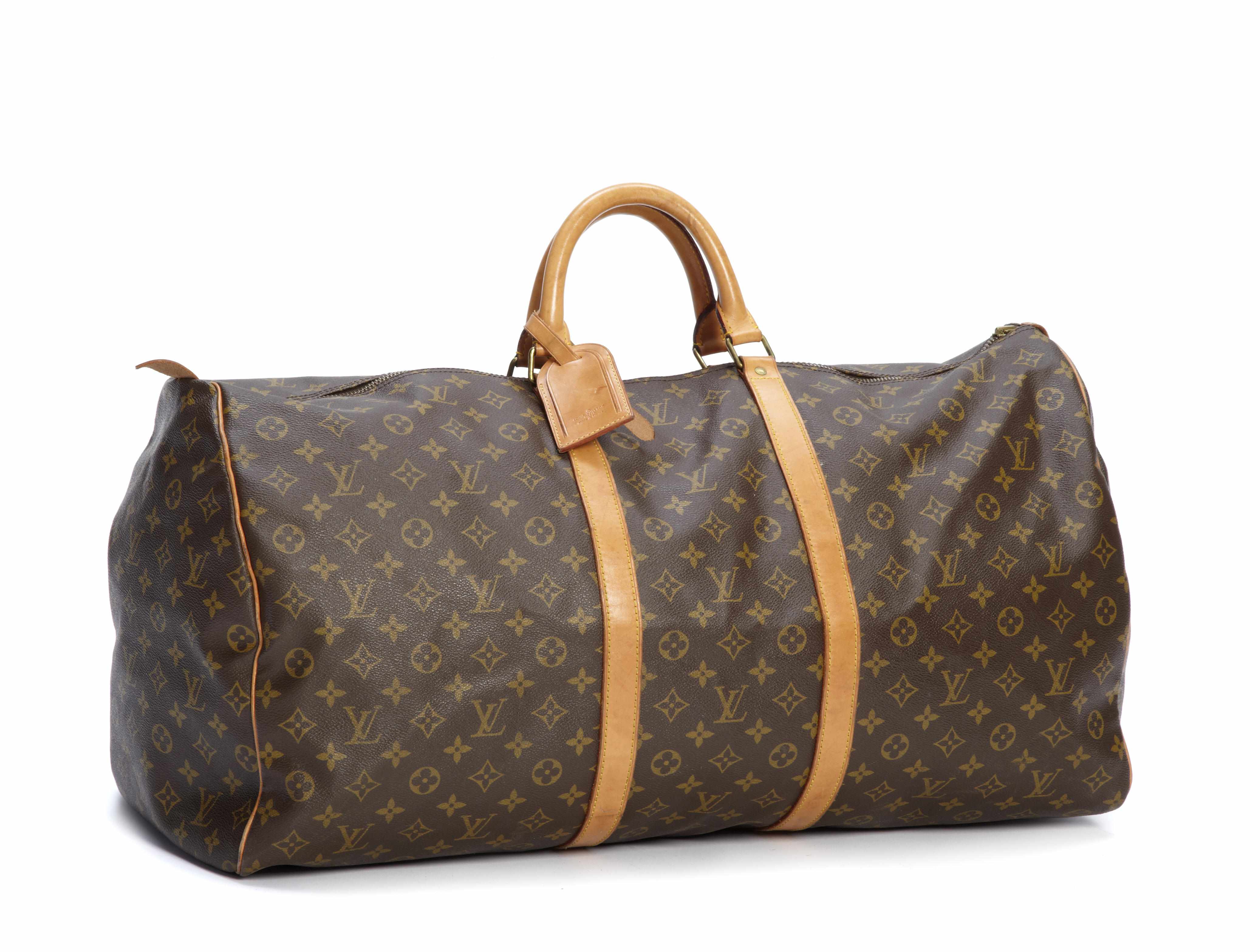 Appraisal: A Louis Vuitton keepall bag size in x in x