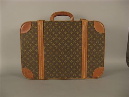 Appraisal: Three Louis Vuitton soft-sided suitcases s All three in fair