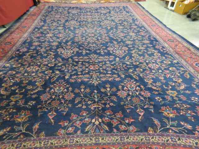 Appraisal: Sparta or Tabriz Persian Handmade Rug room size elegant floral