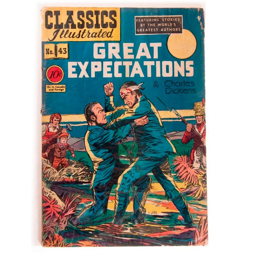 Appraisal: Six Classics Illustrated Classics Illustrated No Great Expectations by Charles