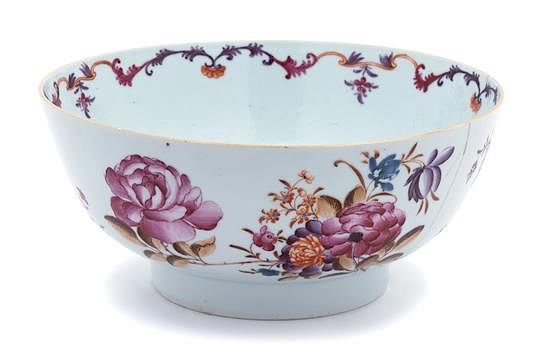 Appraisal: A Chinese Export Porcelain Bowl A Chinese Export Porcelain Bowl