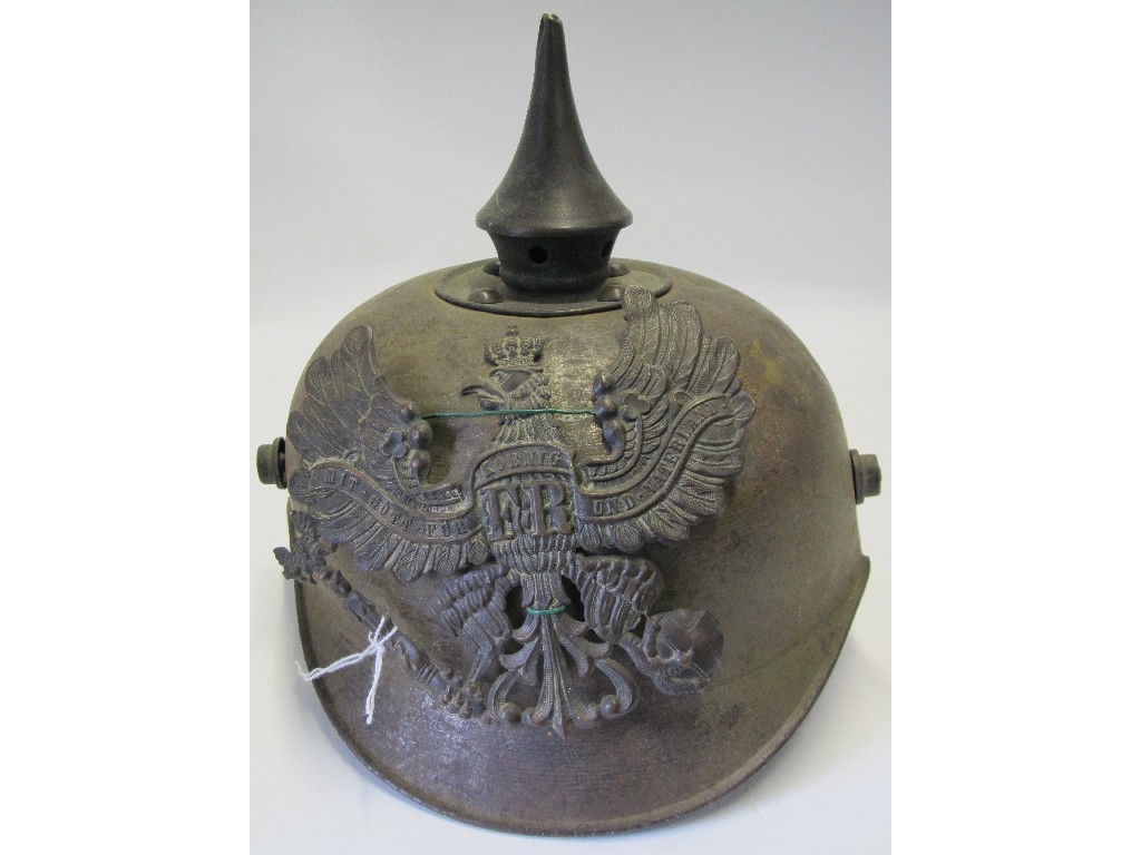 Appraisal: Metal picklehaube