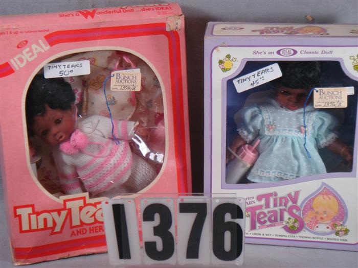 Appraisal: Lot of Ideal dolls both are Tiny Tears series and