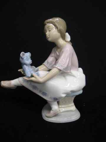 Appraisal: Lladro Porcelain Figurine ''Best Friend'' Collector's Society edition girl with