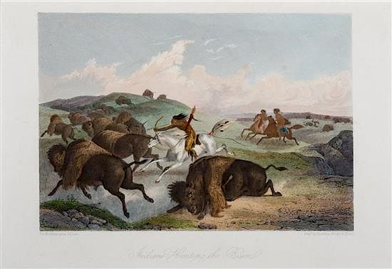 Appraisal: After Karl Bodmer x inches After Karl Bodmer swiss -