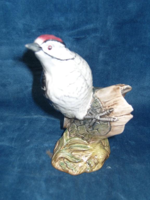 Appraisal: A Beswick model of a lesser spotted woodpecker number