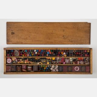 Appraisal: La Wilson American b This Side Up Mixed media assemblage