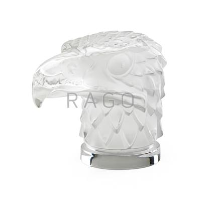 Appraisal: LALIQUE GLASS MASCOT Condition Report