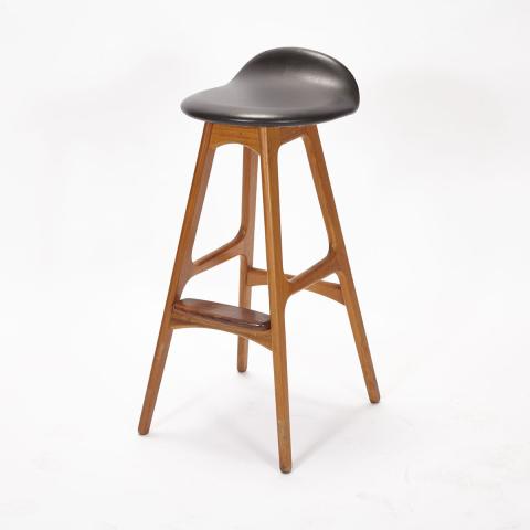 Appraisal: Erik Buck Bar Stool for O D Mobler - Domus