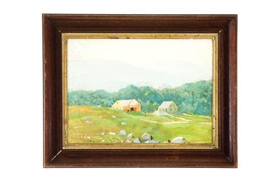 Appraisal: LANDSCAPE AMERICAN SCHOOL LATE TH CENTURY Oil on artist board