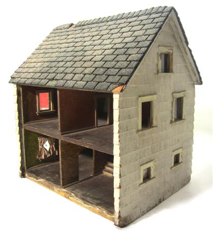 Appraisal: Painted doll's house th century