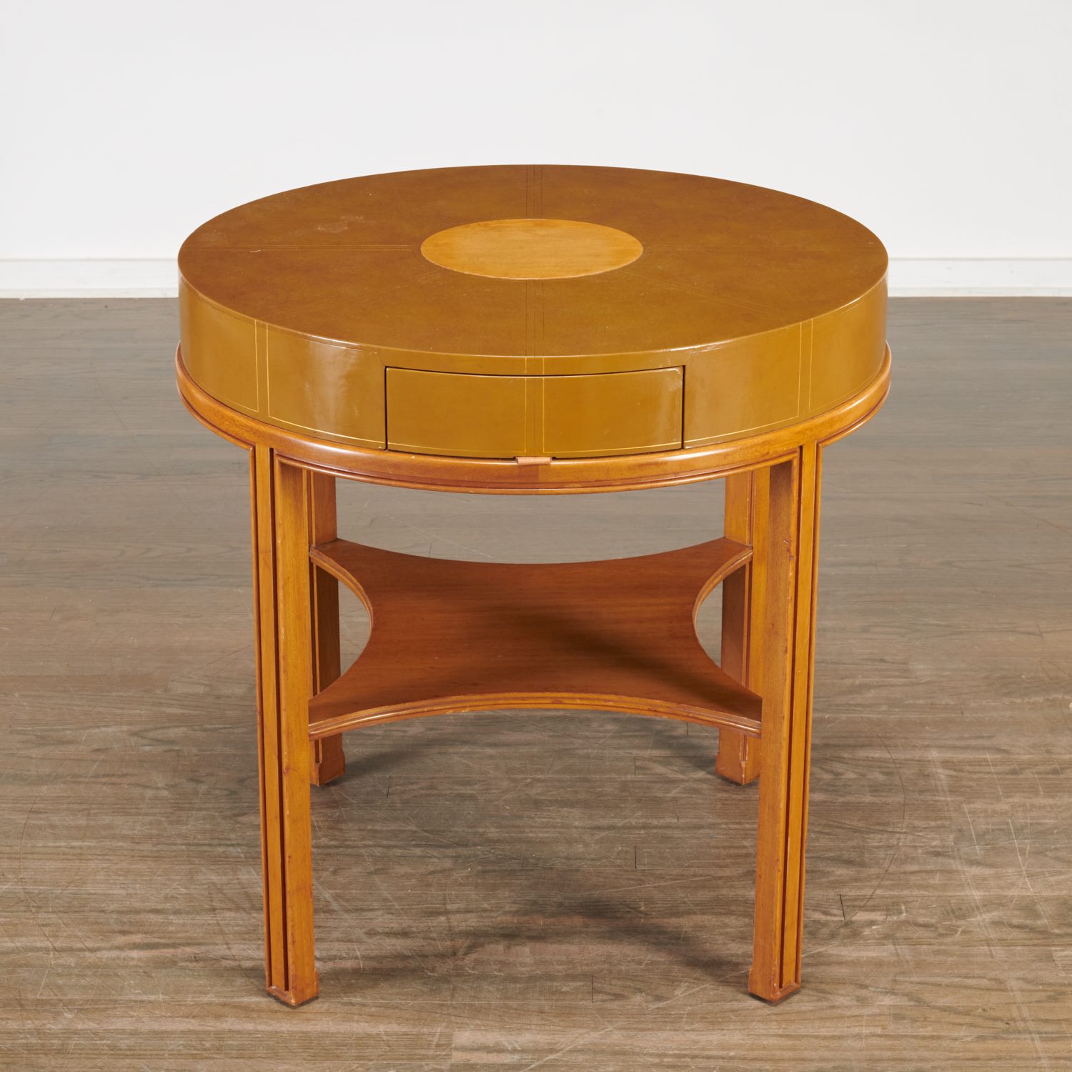 Appraisal: TOMMI PARZINGER FOR CHARAK MODERN LAMP TABLE c s American