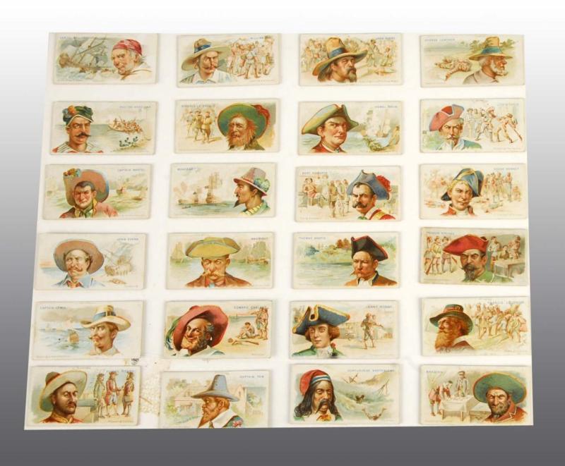 Appraisal: Lot of Paper Cigarette Advertising Cards Description Includes British birds