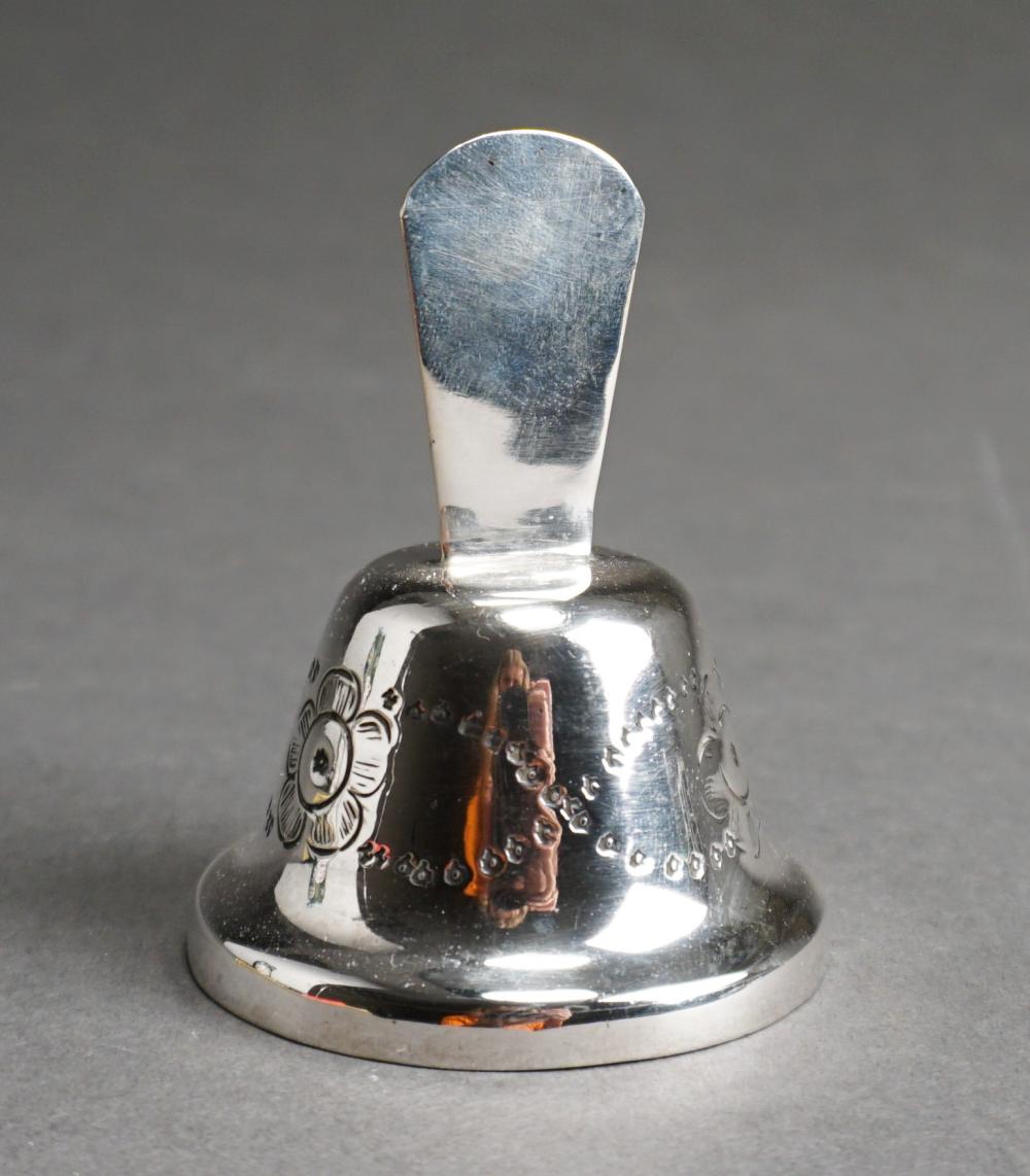 Appraisal: Taxco Sterling Silver Dinner Bell ozt