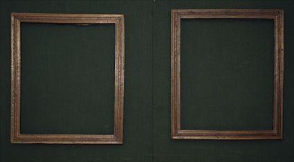 Appraisal: Two Picture Frames x in and x in