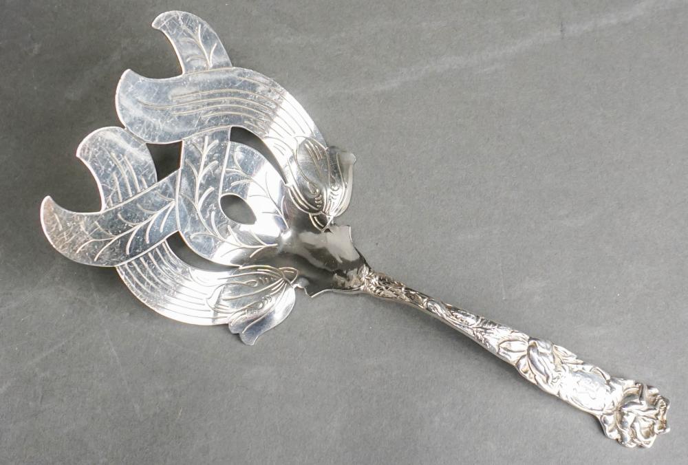 Appraisal: STERLING SILVER ASPARAGUS SERVER OZTSterling Silver Asparagus Server Dimensions ozt