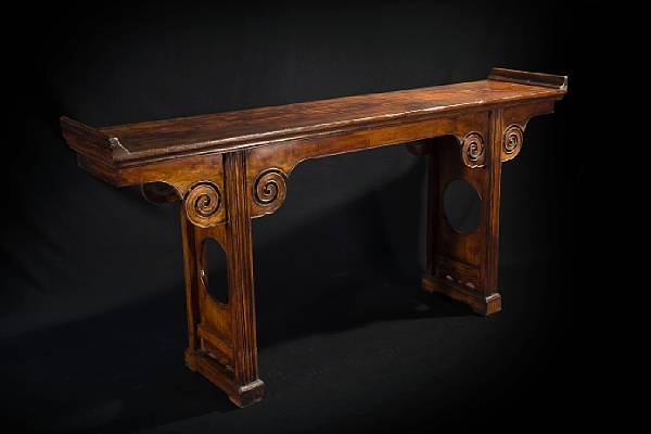 Appraisal: A Chinese jumu altar table th century height in width