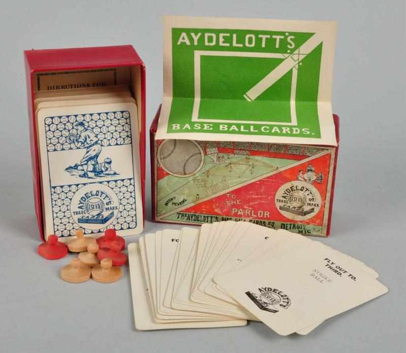 Appraisal: Vintage Parlor Baseball Game Description Circa s Includes original box