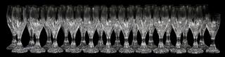 Appraisal: BACCARAT MASSENA CRYSTAL CORDIAL GLASSES PIECES BACCARAT MASSENA CRYSTAL CORDIAL