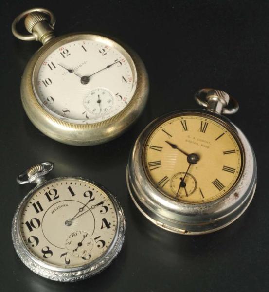 Appraisal: Lot of Pocket Watches Description Includes one dated s one