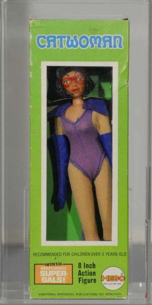 Appraisal: Mego Superheroes Catwoman Action Figure Description Window box ID Condition