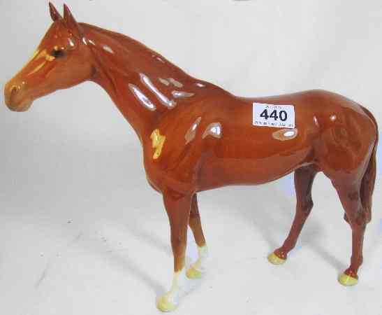 Appraisal: Beswick Large Race Horse Chestnut Gloss