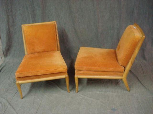 Appraisal: Pair of Robesjohn Gibbings Chairs by Widdicomb Midcentury From a