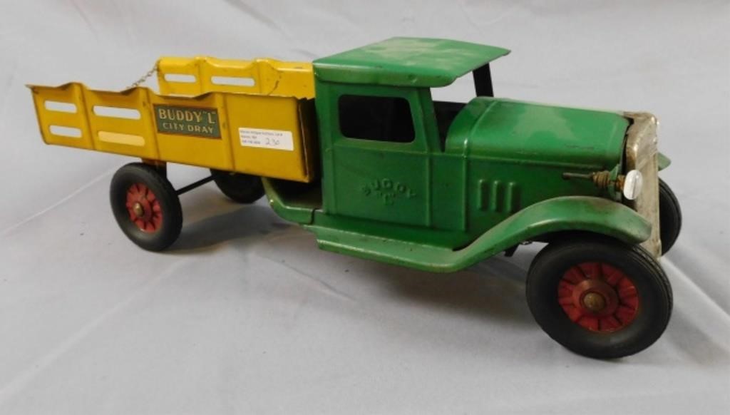 Appraisal: BUDDY L CITY DRAY PRESSED STEEL TOY TRUCK CA s