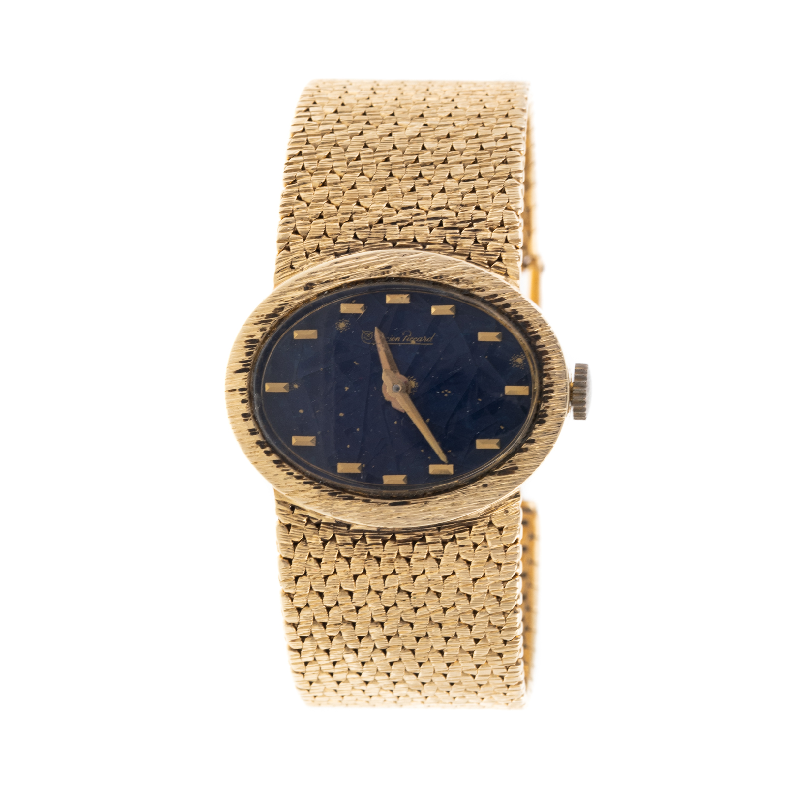 Appraisal: A VINTAGE LUCIAN PICCARD K YELLOW GOLD WATCH K yellow