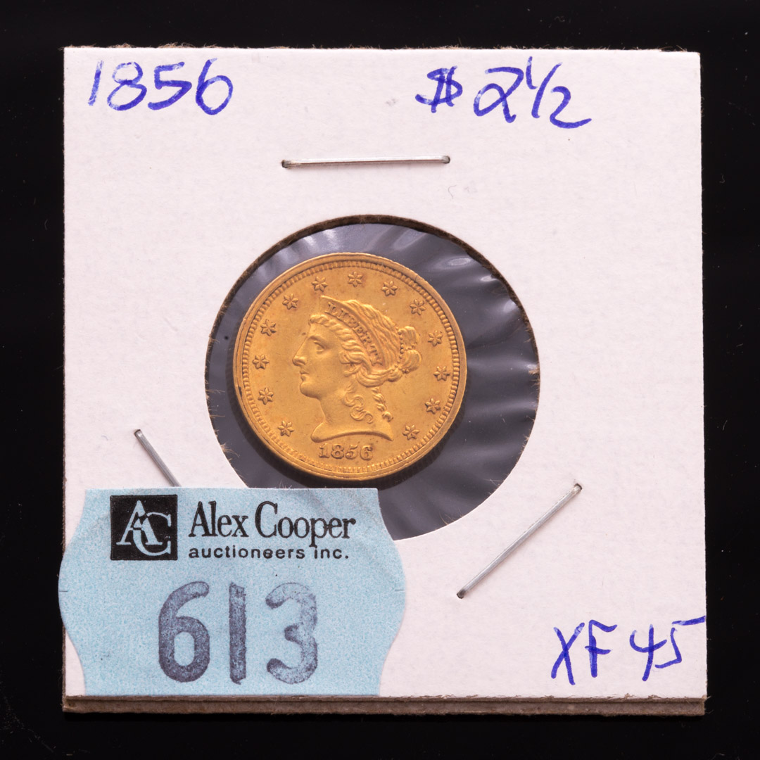 Appraisal: US Gold Quarter Eagle Quarter Eagle XF- Nice original orange