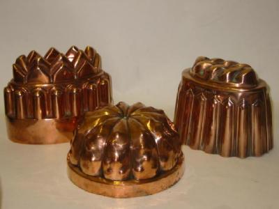 Appraisal: A VICTORIAN COPPER JELLY MOULD of segmented domed form unmarked