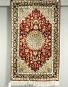 Appraisal: AREA RUG - ' x ' - Oriental silk area