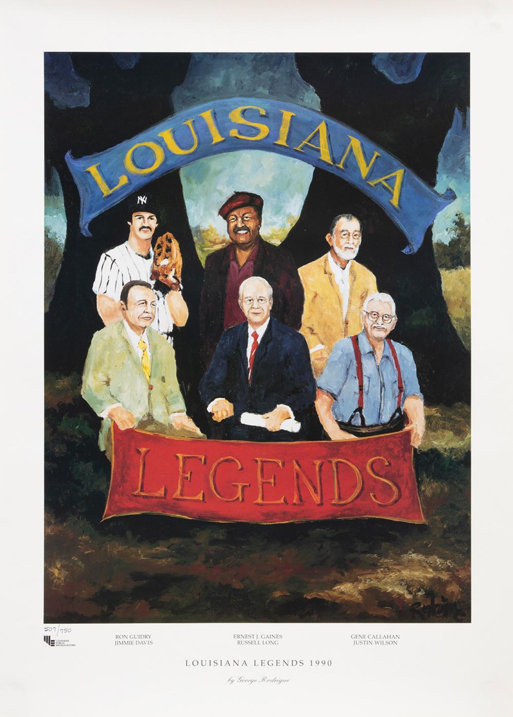 Appraisal: GEORGE RODRIGUE AMERICAN LOUISIANA - George Rodrigue American Louisiana -