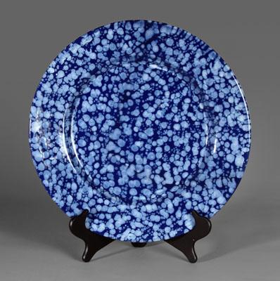 Appraisal: quot Bleu Persan quot Delft charger large form rich blue