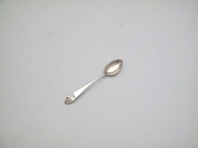 Appraisal: George Buchanan a silver old English point pattern teaspoon circa