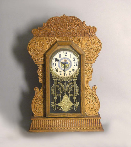 Appraisal: Gilbert Navy No mantle clock h