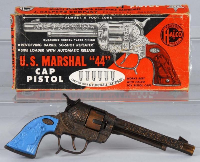 Appraisal: US Marshall Bronze Cap Gun Description Makes the ricochet sound