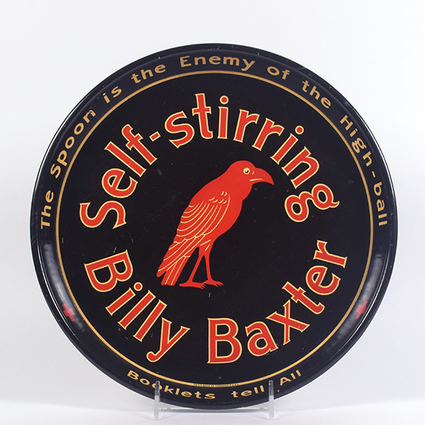 Appraisal: Billy Baxter Pre-Prohibition Serving TrayReference n aBrewery Red Raven Corp