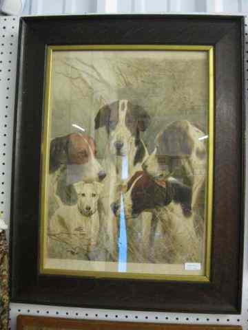 Appraisal: Victorian Lithograph ''Four Kings a Knave'' '' x '' dated