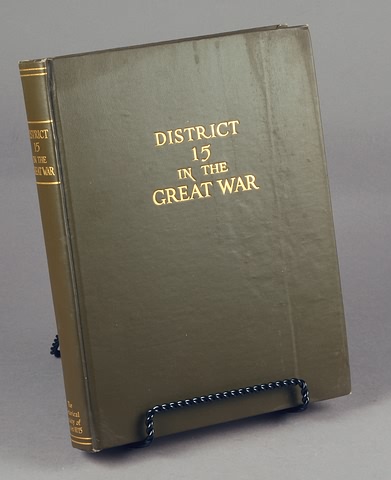 Appraisal: District in the Great War Allegheny Pa published includes Harmar