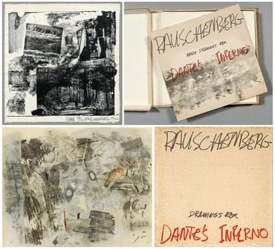 Appraisal: Robert Rauschenberg print and folio American - quot Plank quot