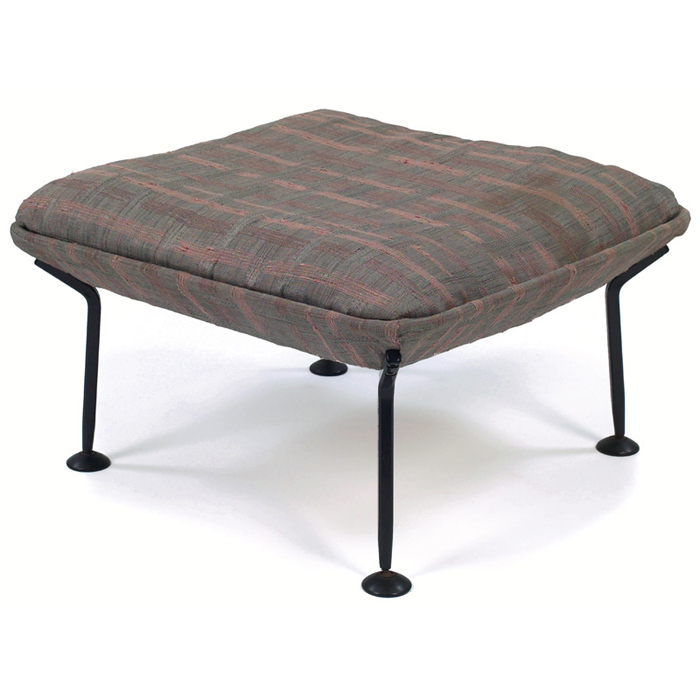 Appraisal: Ernest Race Heron ottoman by Race Furniture Ltd England upholstered