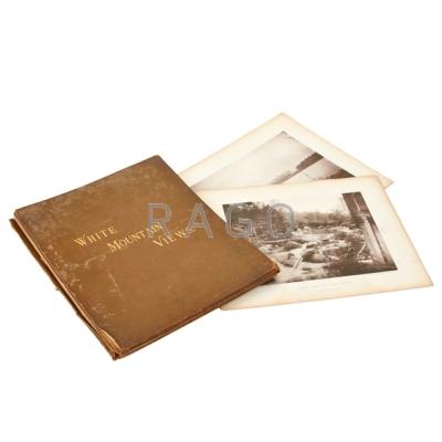 Appraisal: PHOTOGRAPHIC FOLIO Fifteen Albertypes printed by the Forbes Company Boston