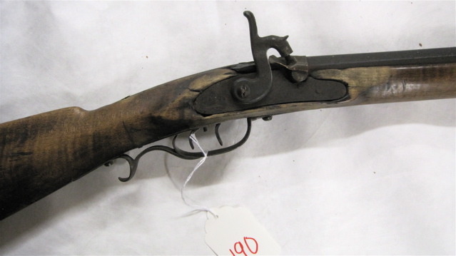 Appraisal: NINETEENTH CENTURY PERCUSSION KENTUCKY RIFLE caliber rifled octagonal barrel overall